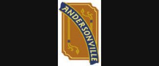 A logo for andersonville is shown on a white background.