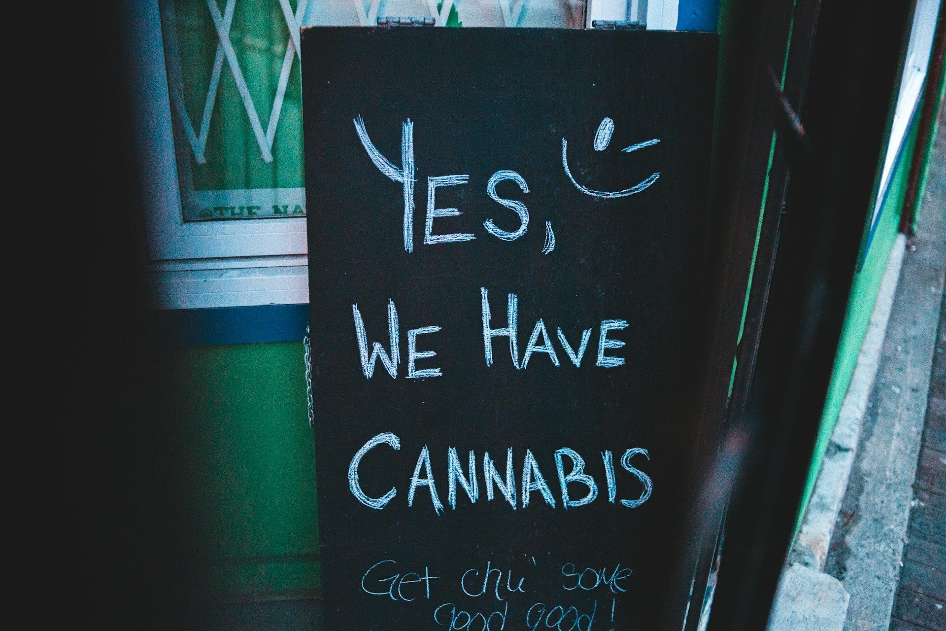 cannabis store sign