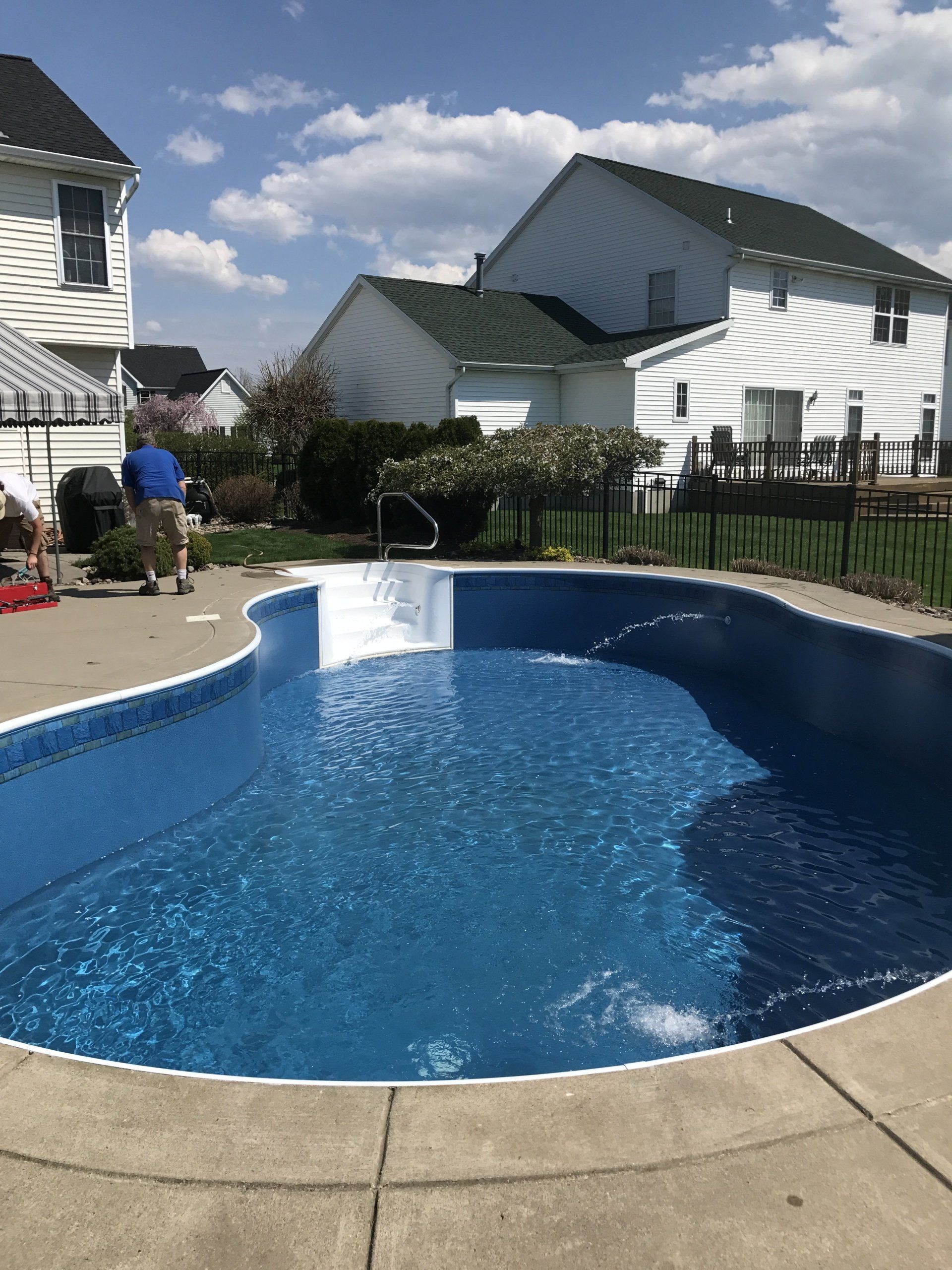 Inground Pool Vinyl Liner Replacement in WNY by Aquatitec Pools Inc.