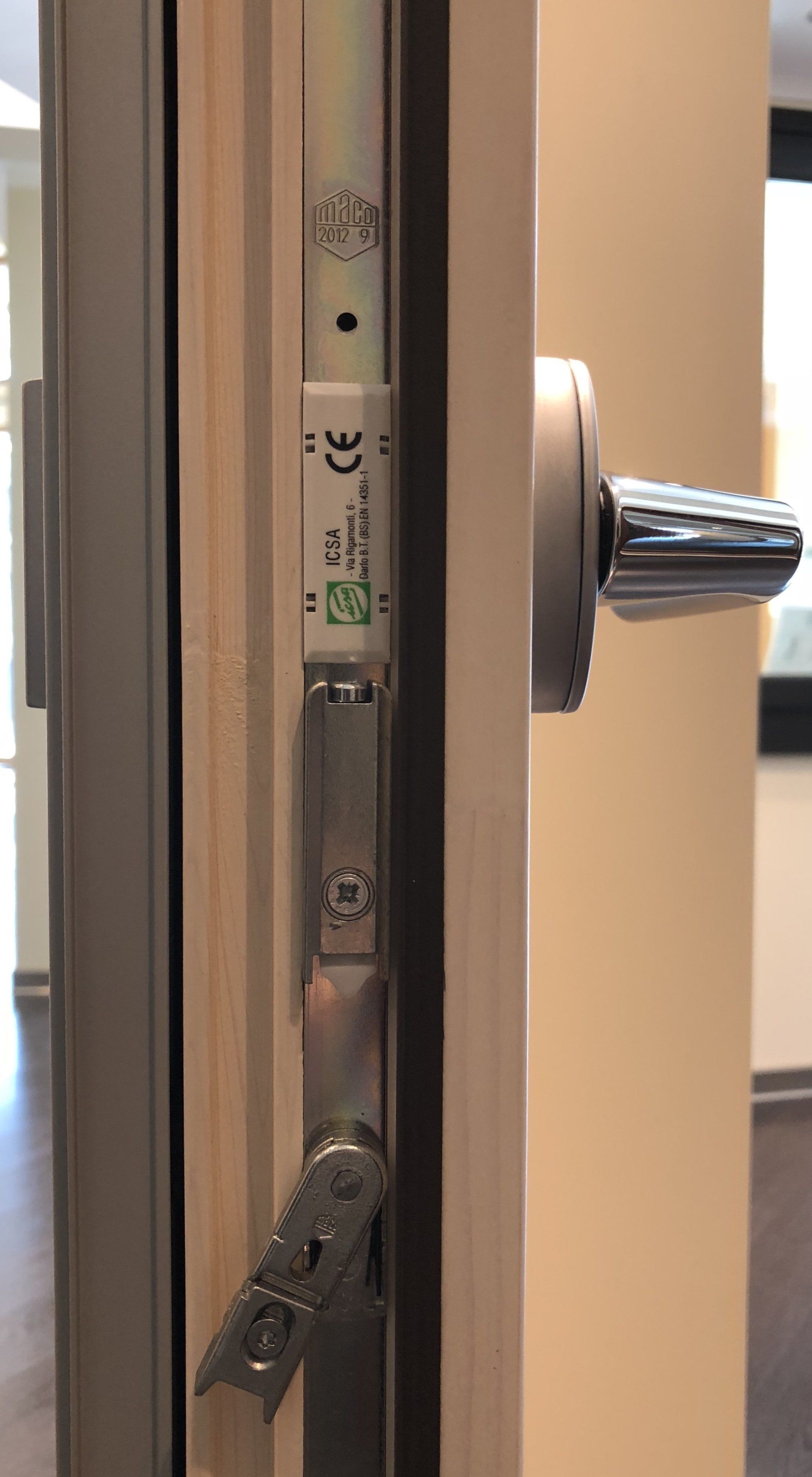 Maniglia per porta-finestra linea Concept
