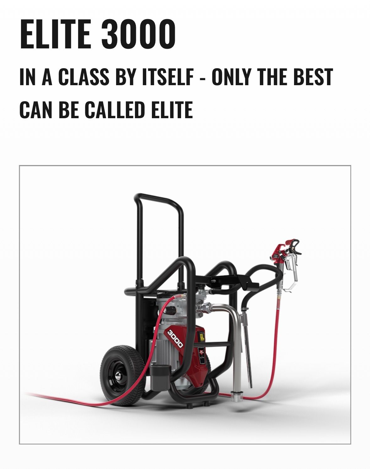 Elite 3000 in a class by itself - only the best can be called elite.