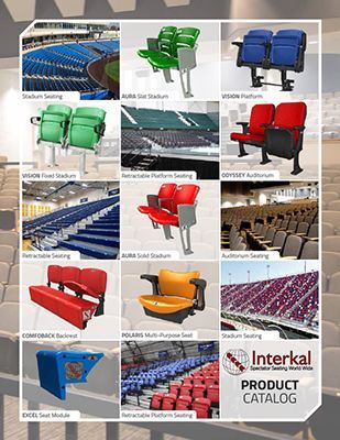 Interkal Master Catalog of Telescopic Bleachers and Stadium Seating cover