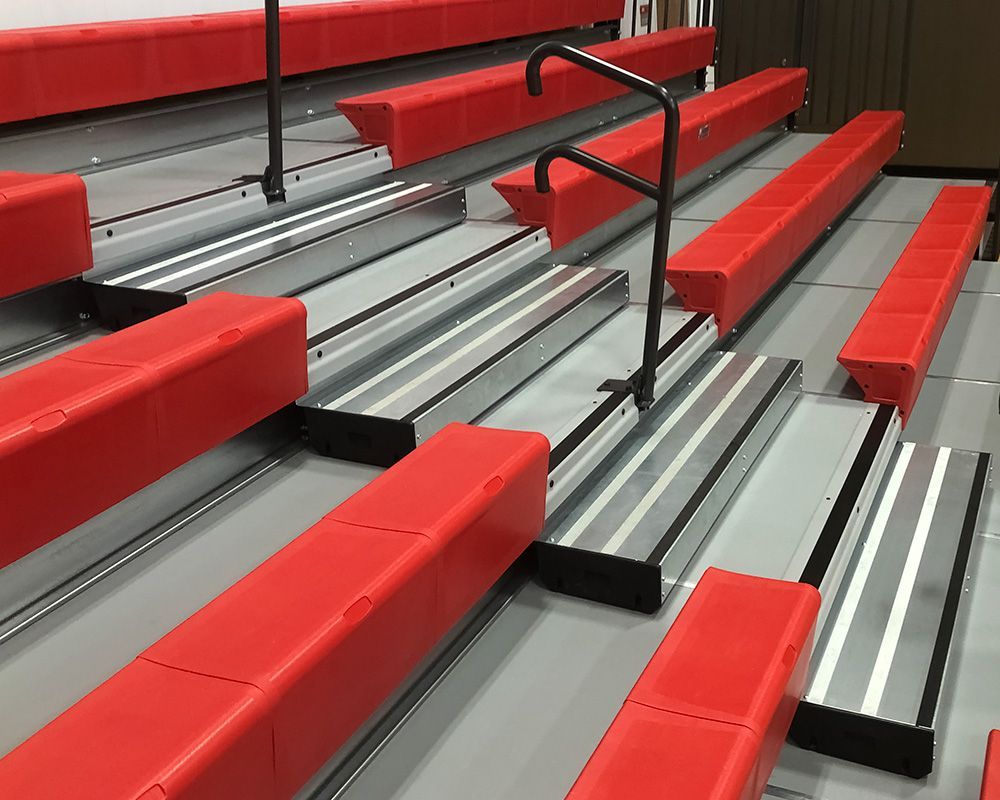 Intermediate Steps on Telescopic Bleachers