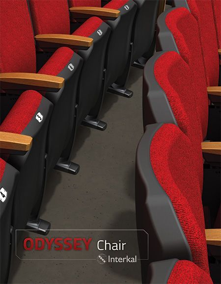 Interkal Odyssey Auditorium Chair brochure cover