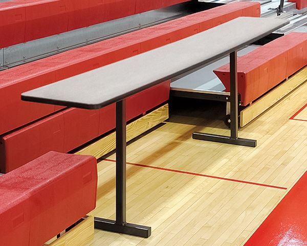 Removable Timer's Table for telescopic bleacher installations