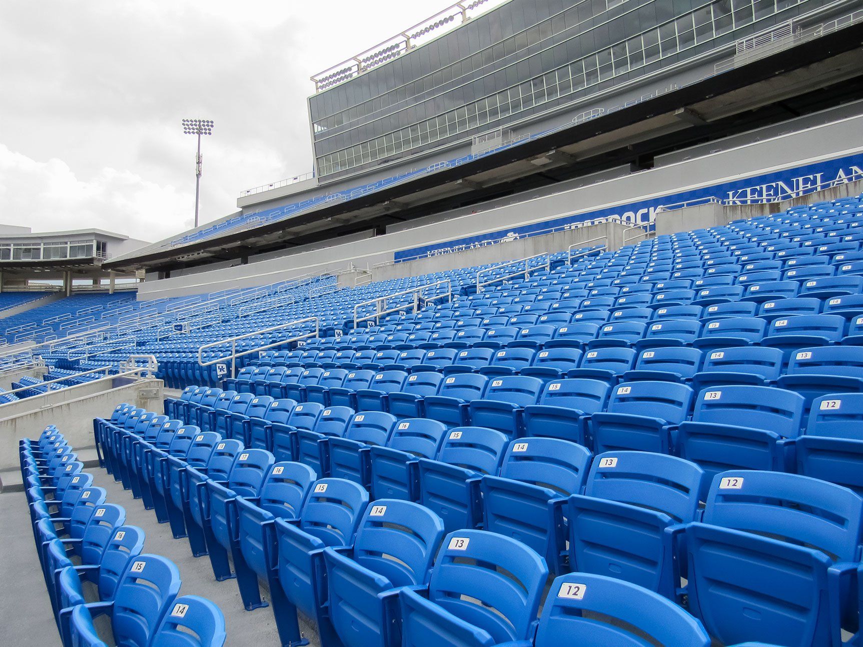 Interkal | AURA Slat Stadium Seating at UK Stadium