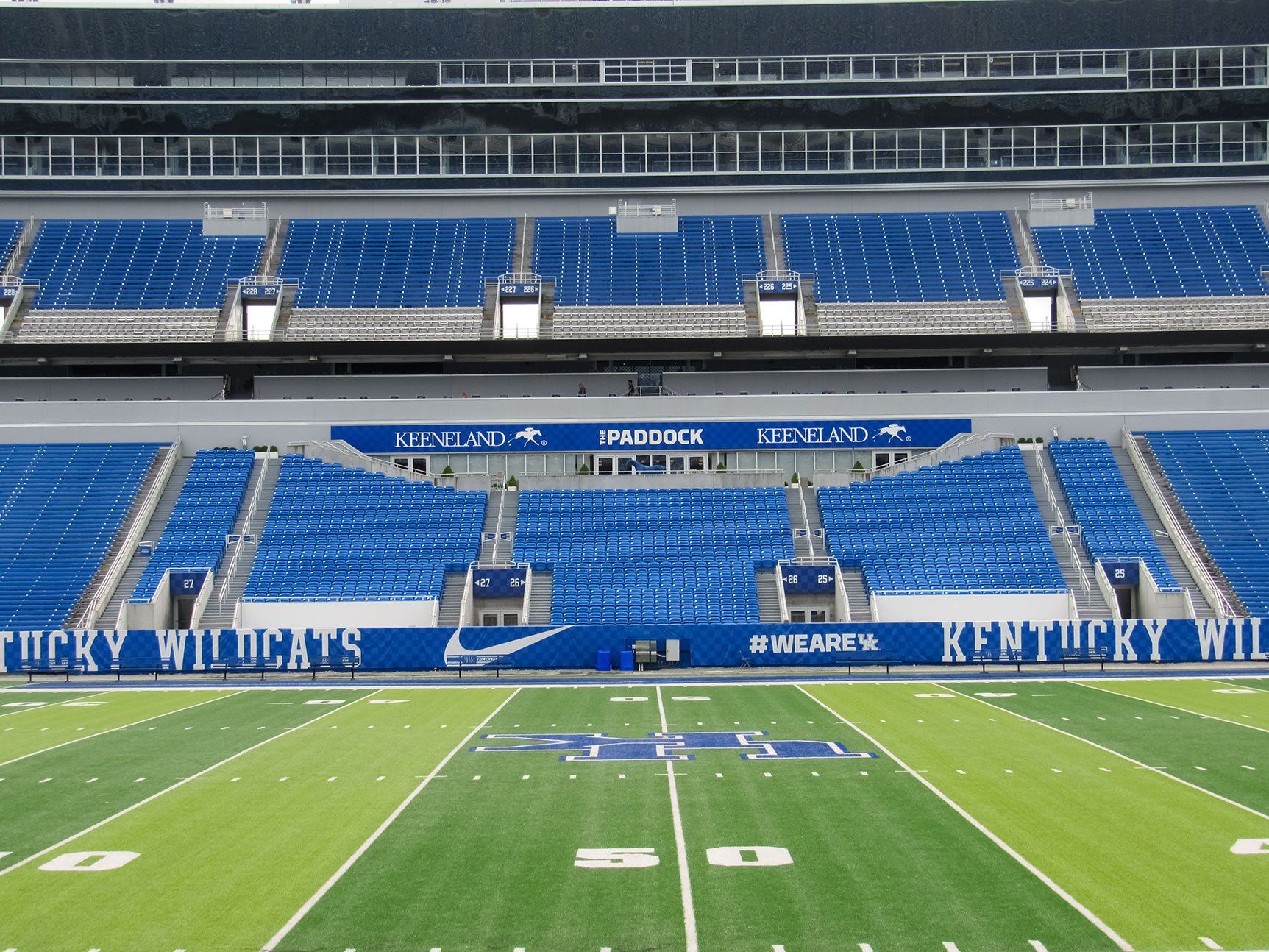 Interkal | AURA Slat Stadium Seating at UK Stadium