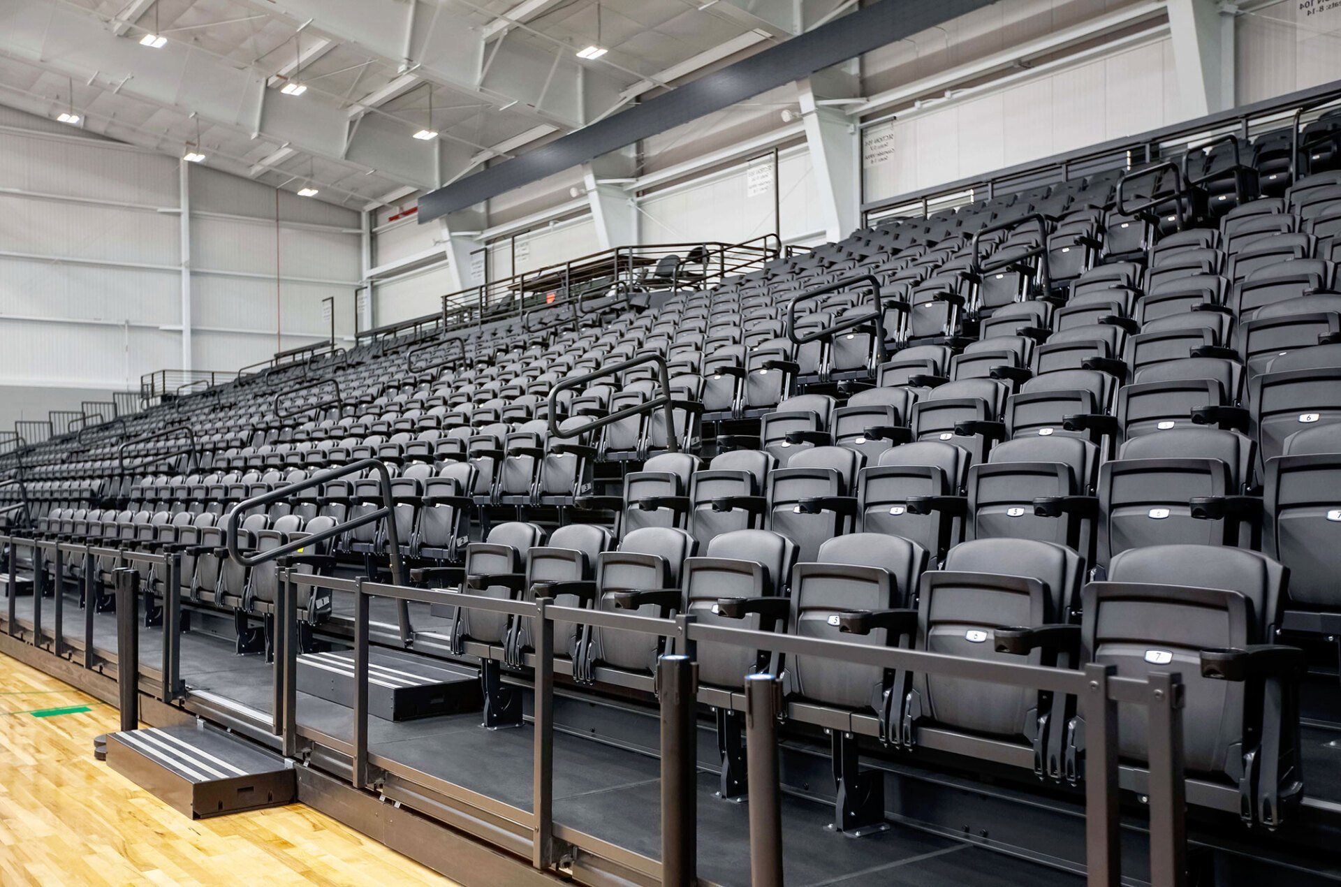 Wayne State University platform installation photo gallery