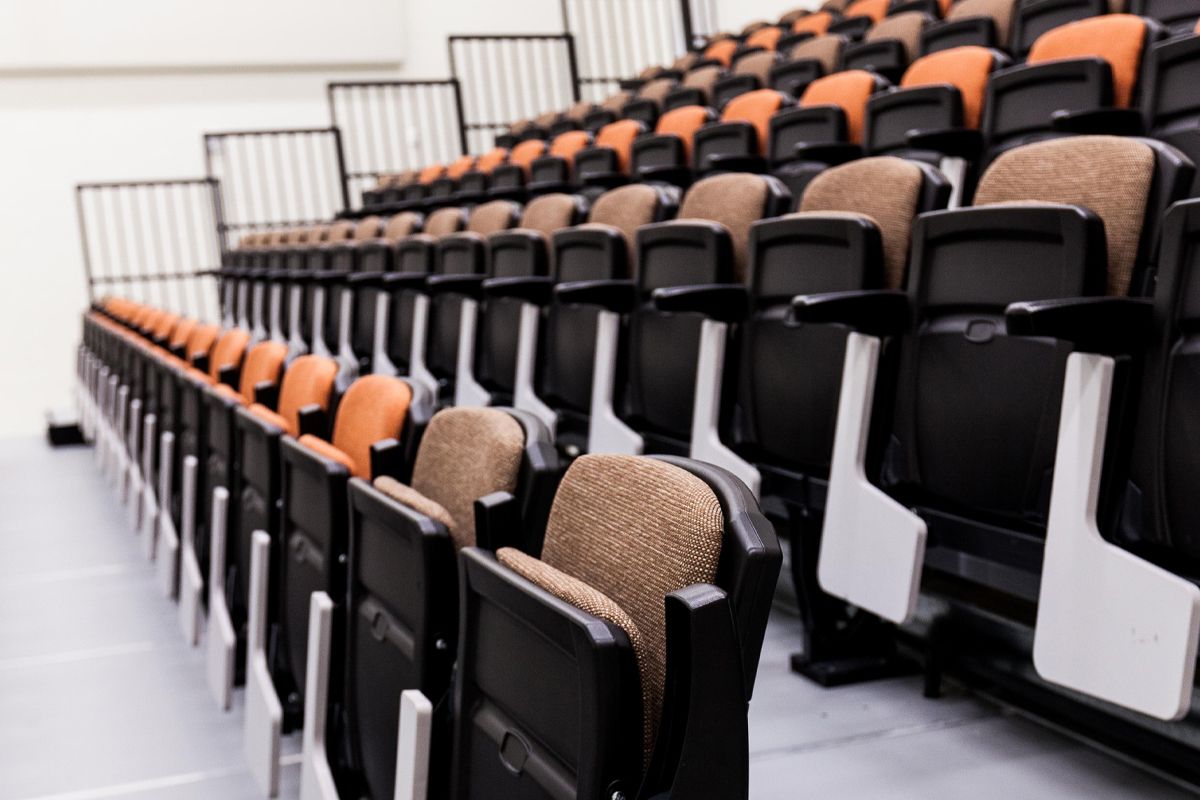 VISION Platform Chairs with optional Tablet Arms at Cornell Secondary School, in New York.