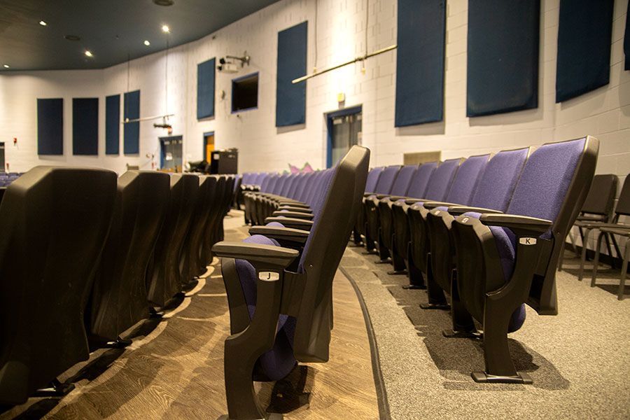 The ODYSSEY Auditorium seat in the Lincoln County Auditorium is incredibly stunning and comfortable, in Fayetteville, TN.
