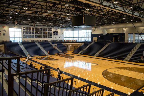 Excel Seat Modules (ESM) on Telescopic Bleachers at Hudsonville HS by Interkal
