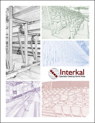 Interkal Master Catalog of Telescopic Bleachers and Stadium Seating cover