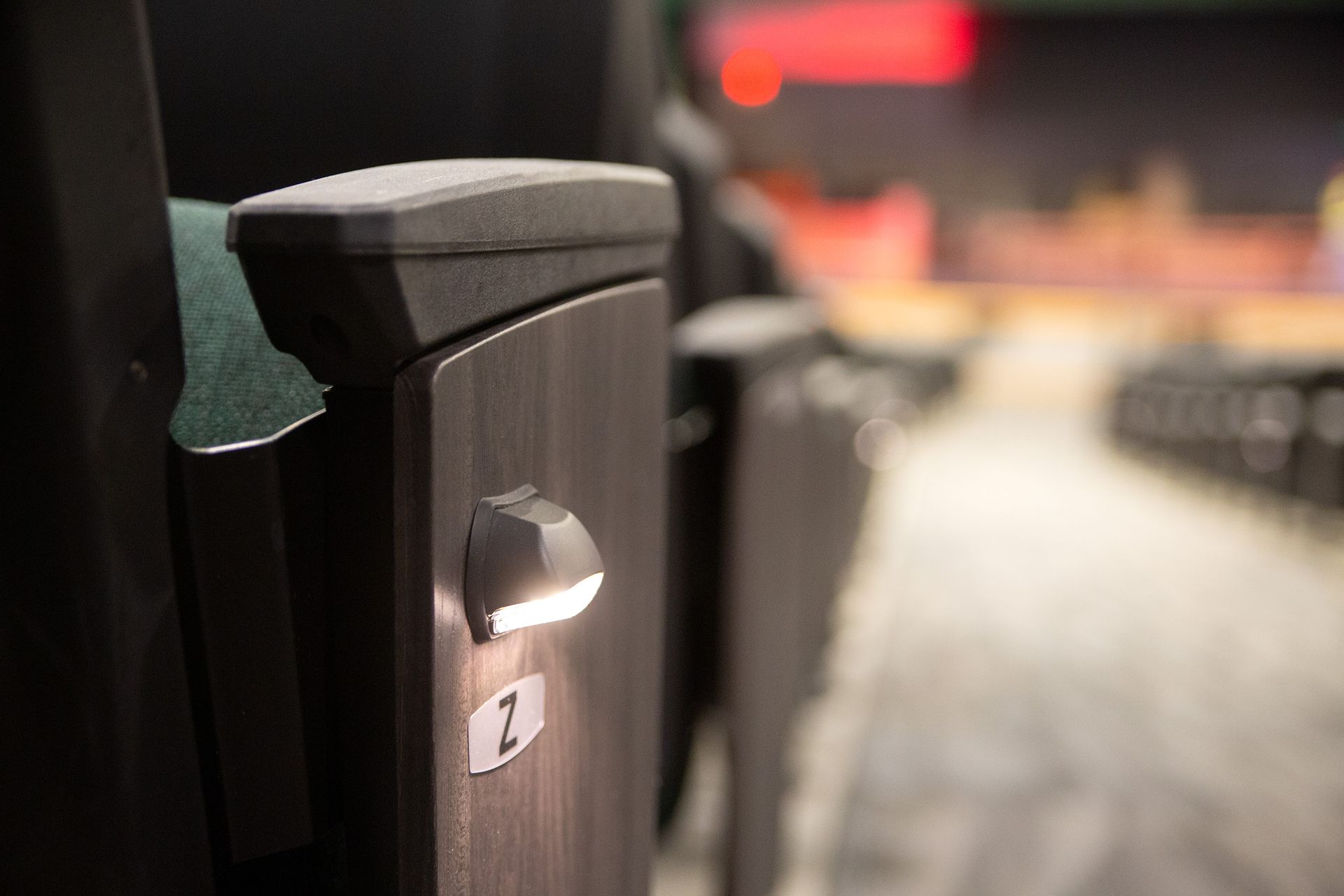 A photo of the ODYSSEY Auditorium Chairs by Interkal at Myrtle Beach High School.