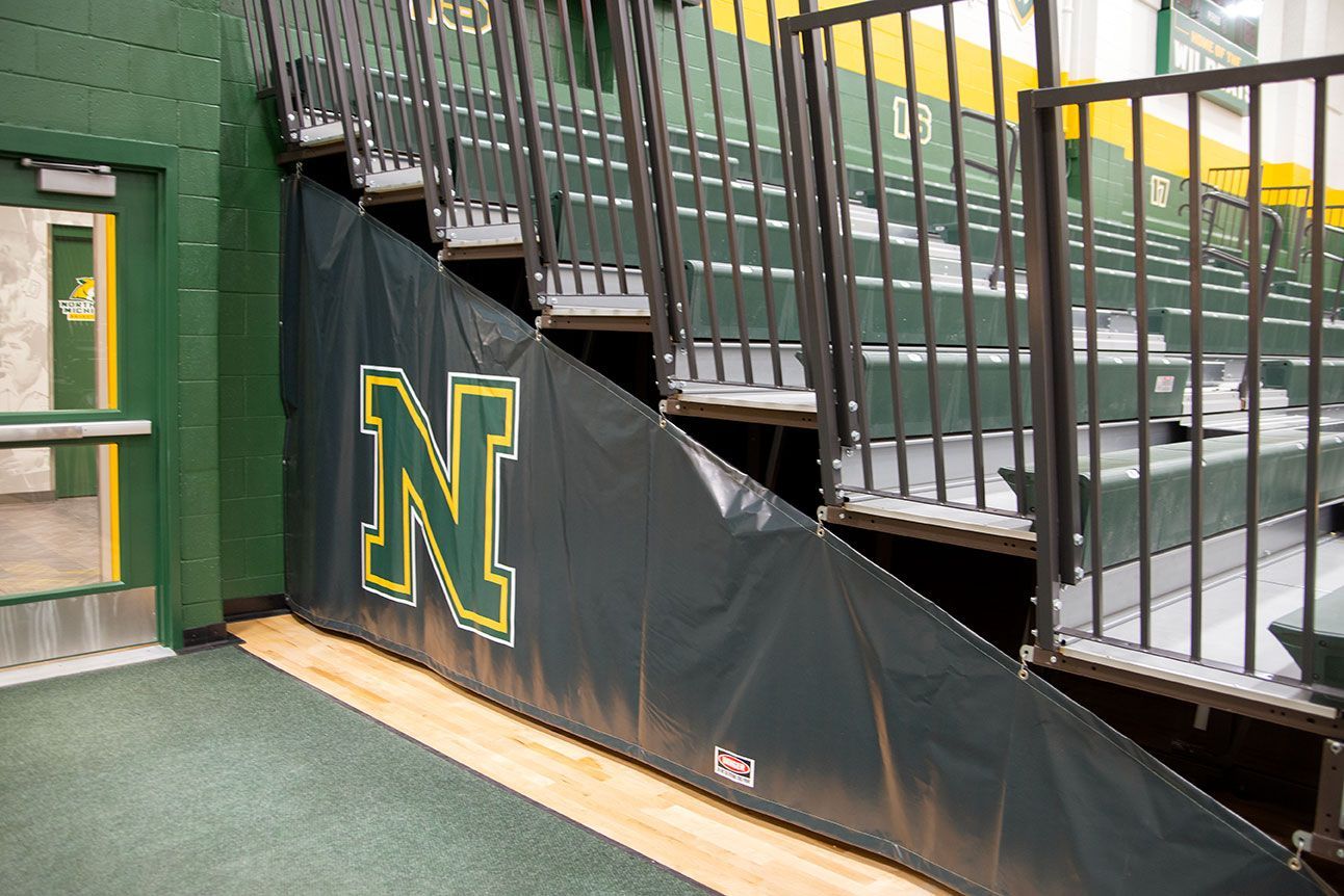 Vandament Arena at Northern Michigan University features plenty of seating in a smaller arena for maximum spectator enjoyment