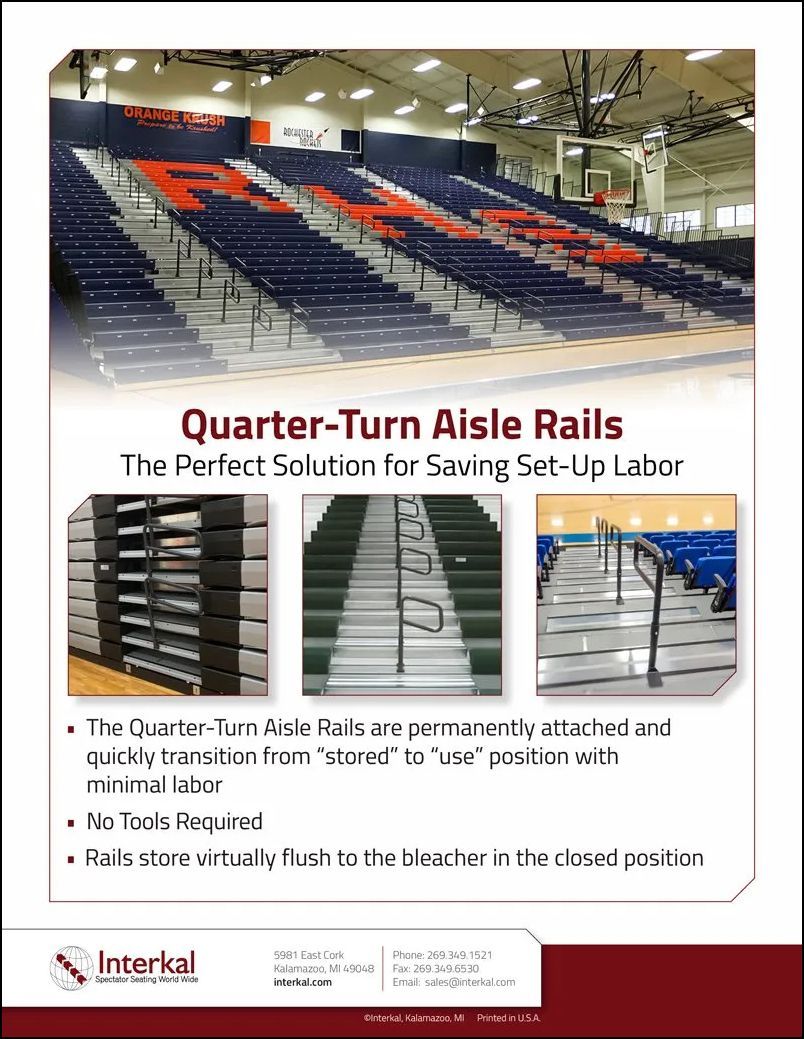 Interkal Quarter-Turn Aisle Rails Brochure
