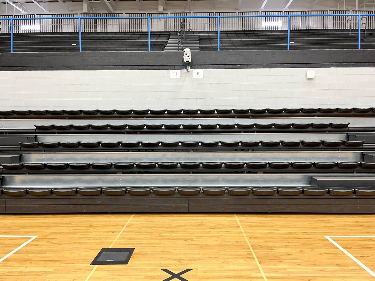 The wide deck premier platforms at Tyler Consolidated Schools feature VISION Platform chairs as well as POLARIS seating.