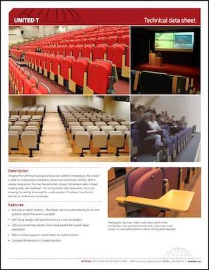 Interkal United T Platform Seating Brochure