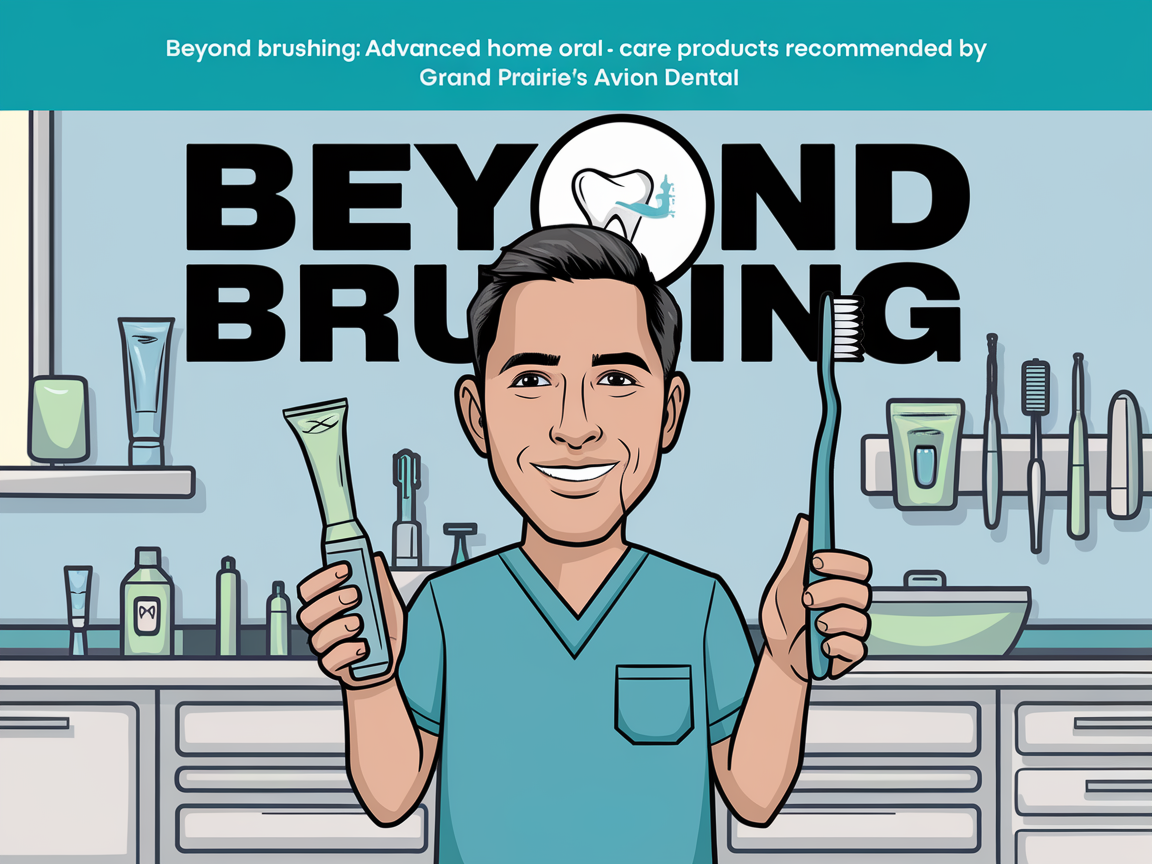 Dentist holding a toothbrush
