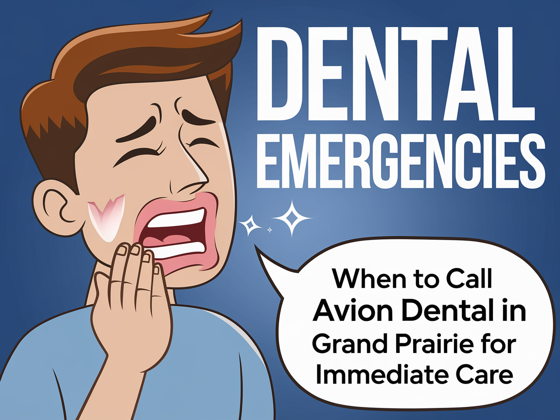 Cartoon image of a man with a toothache