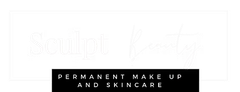 Logo with "sculpt lab" in light text above a black rectangle that reads "PERMANENT MAKE UP AND SKINCARE".