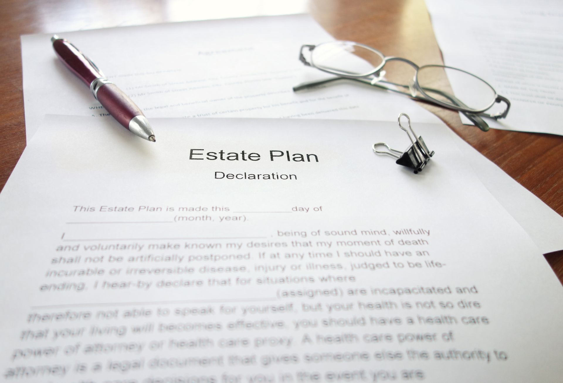 Estate Plan Document — Overland Park, KS — The Smalley Law Company