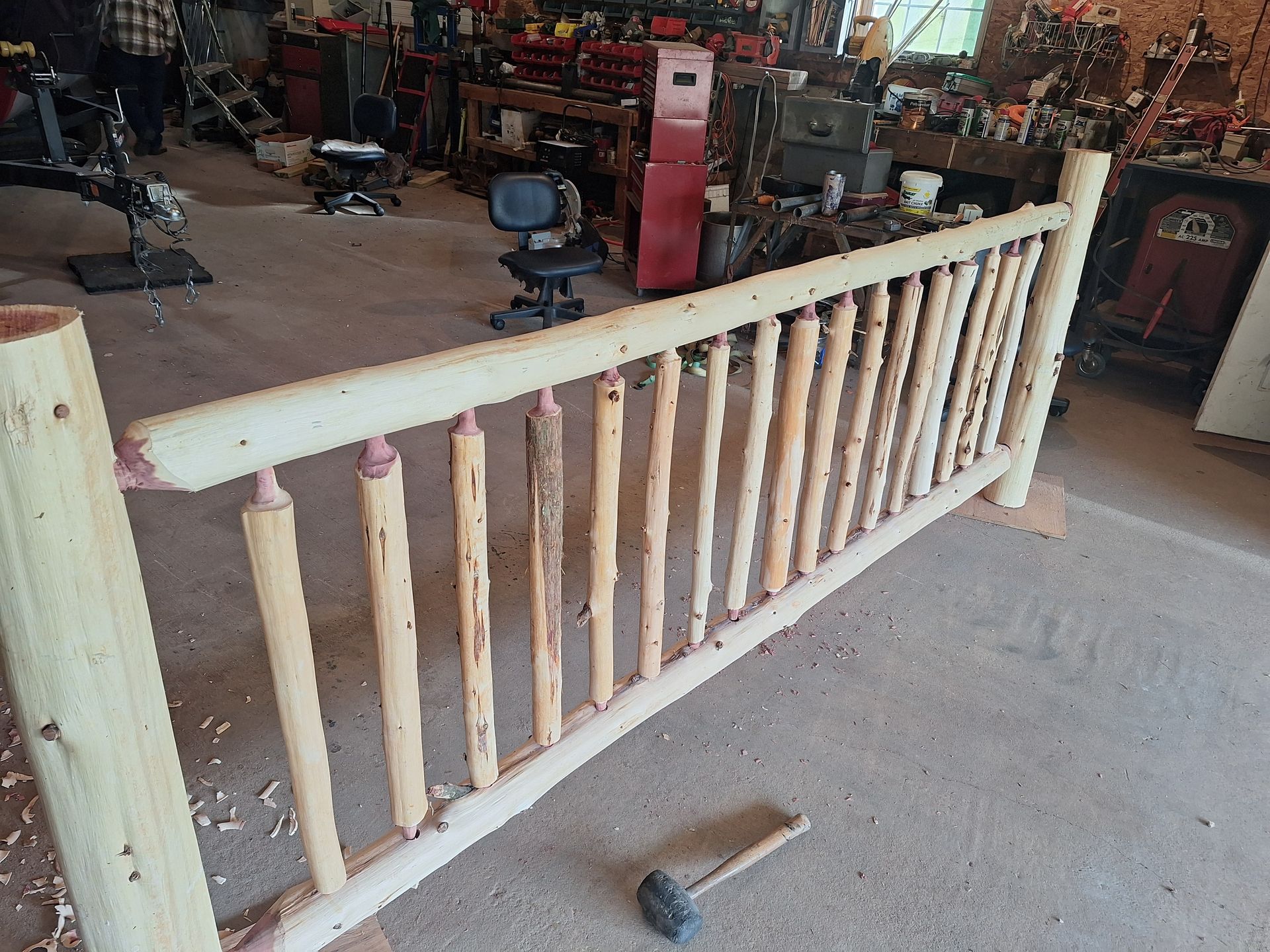 cedar bed frame