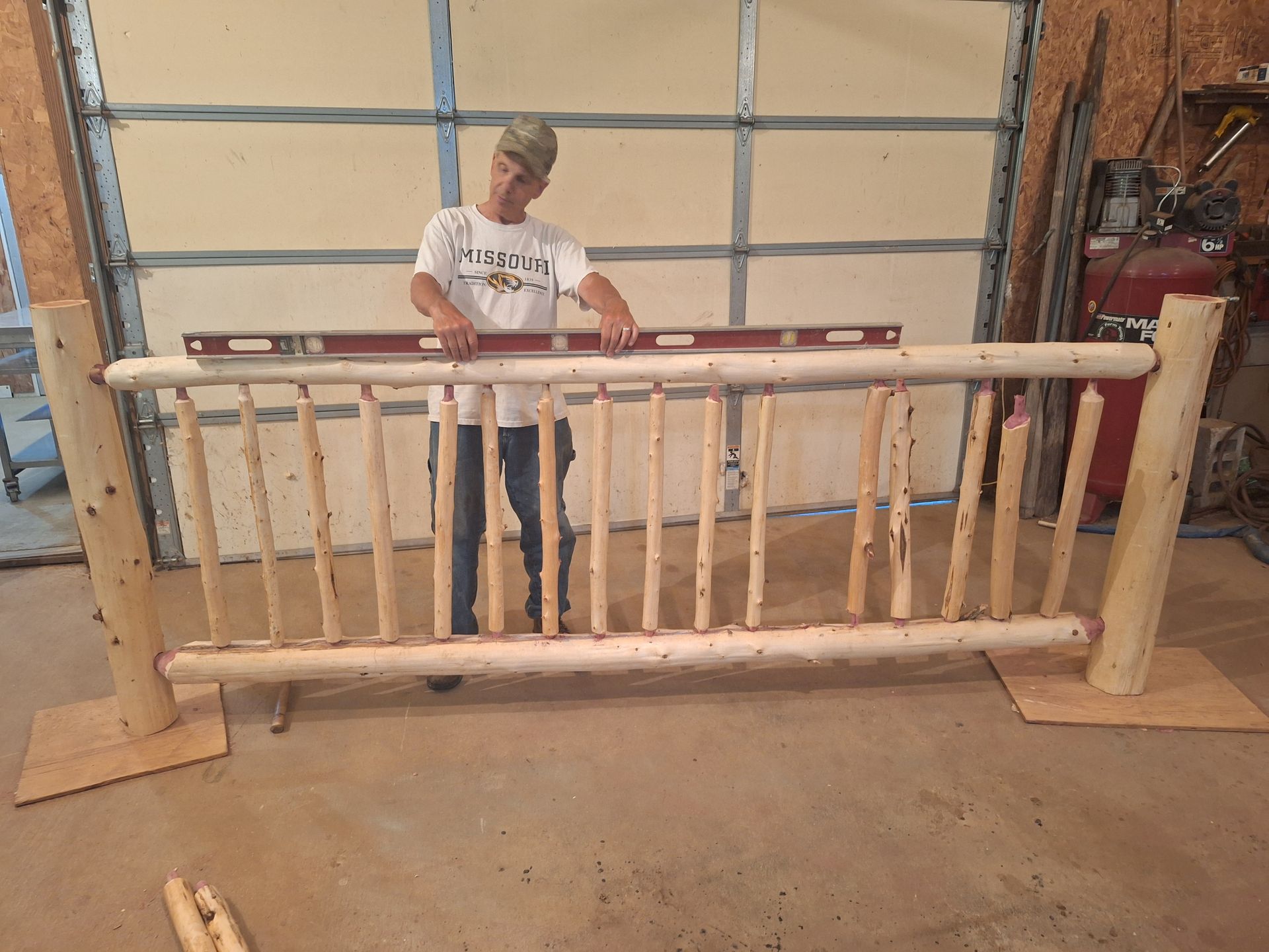 cedar bed frame