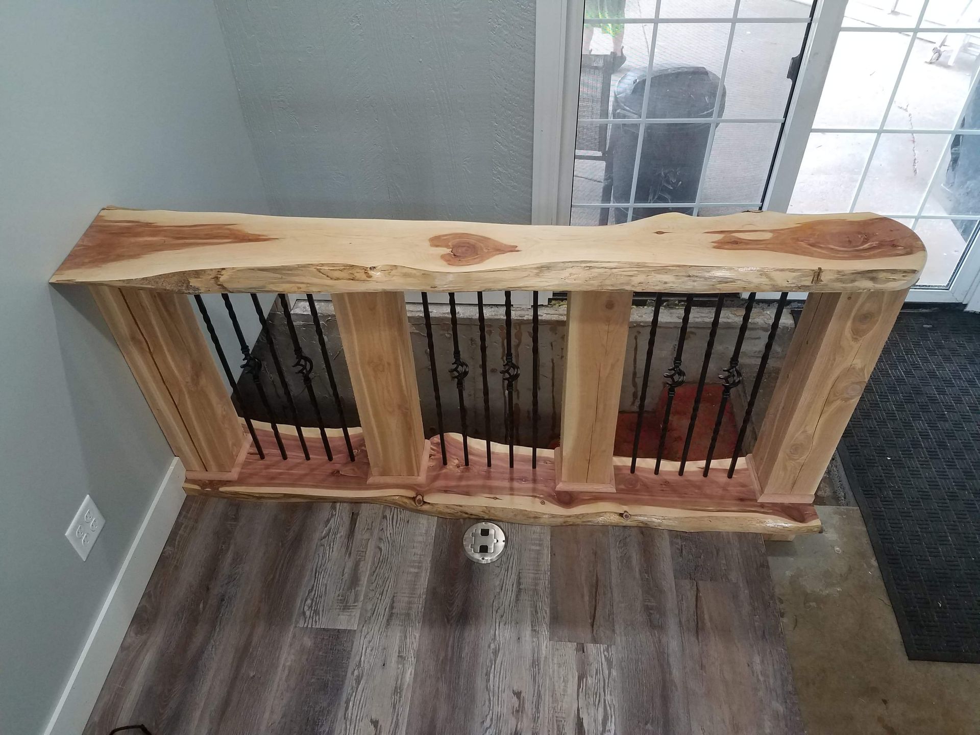 Cedar railing