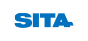 Le mot sita est écrit en lettres bleues sur fond blanc.