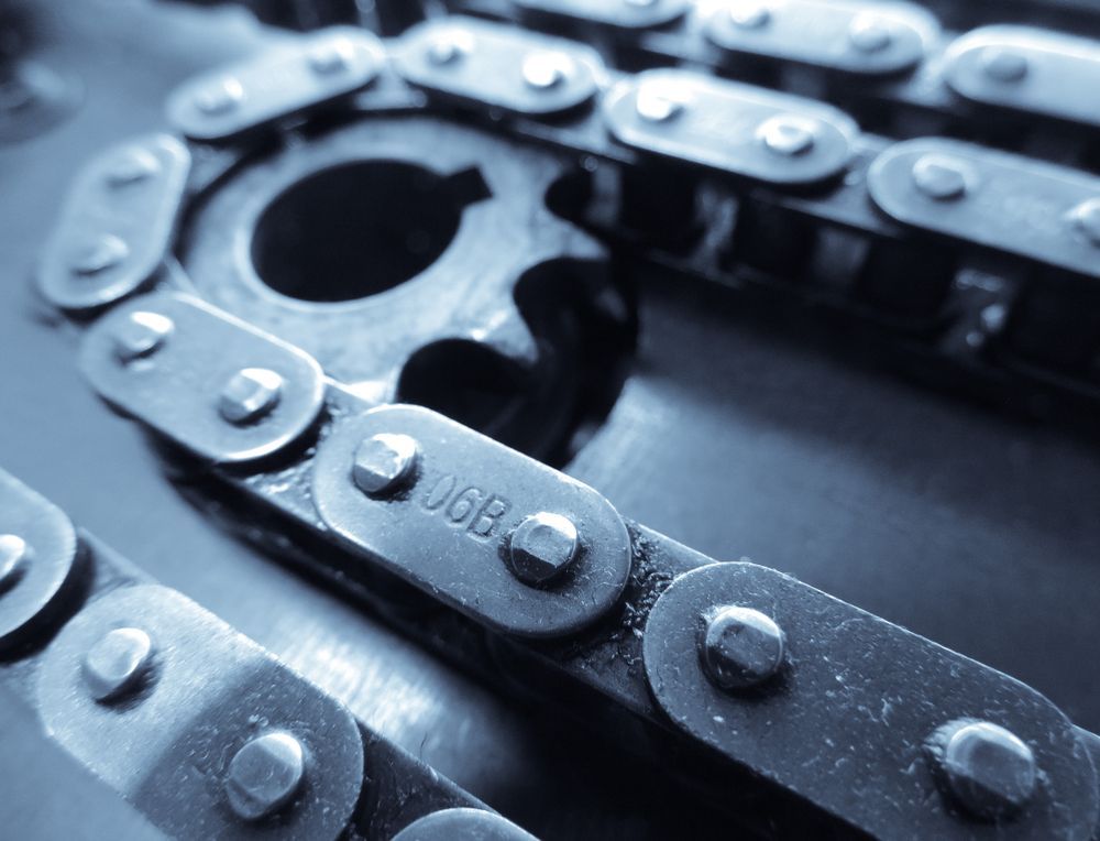 A Close Up of a Chain That Says Jdb on It — Coffs Harbour Bearing Centre in Coffs Harbour, NSW