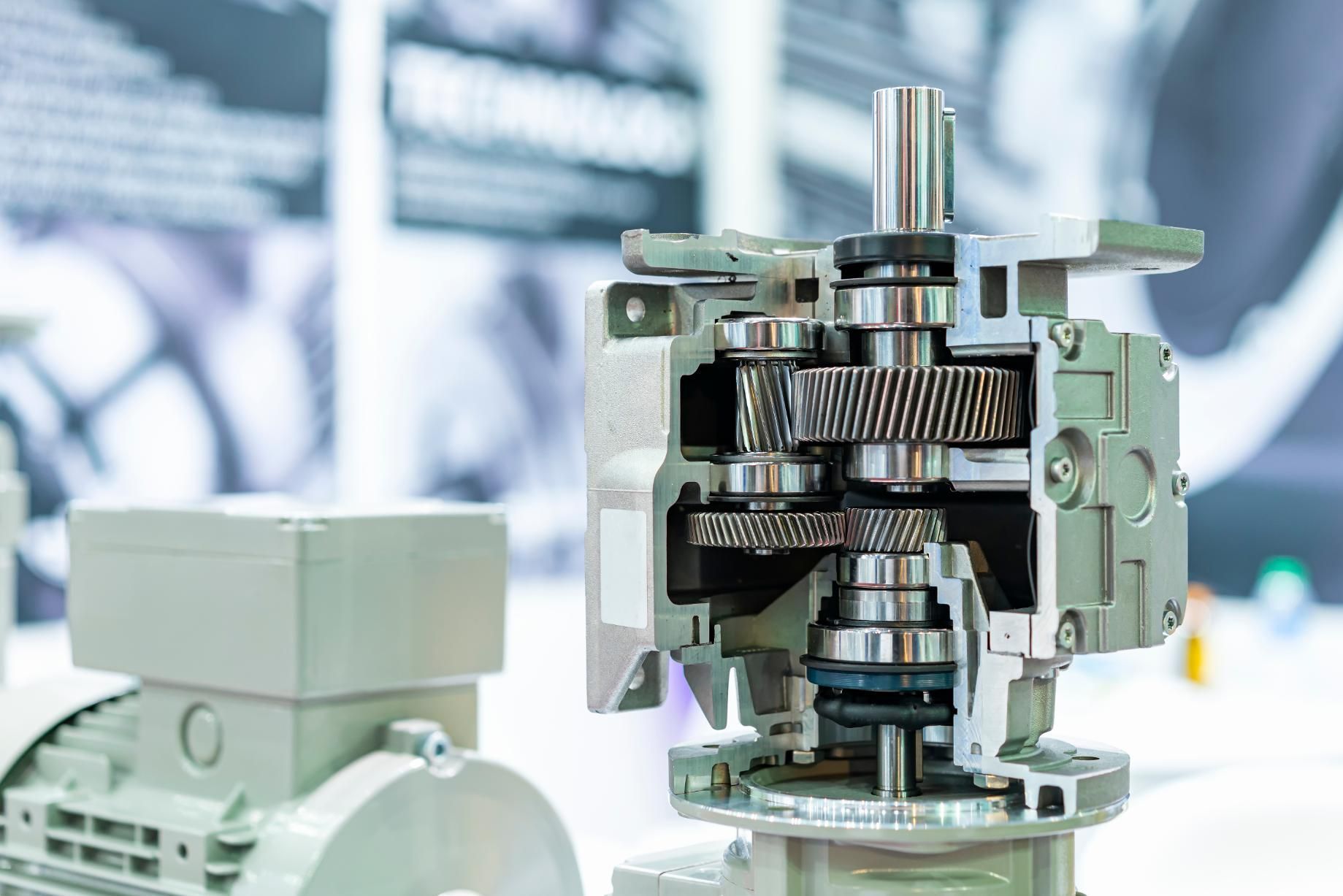 A Close Up of a Gearbox on a Table — Coffs Harbour Bearing Centre in Coffs Harbour, NSW