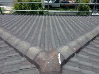 Plain roof before restoration