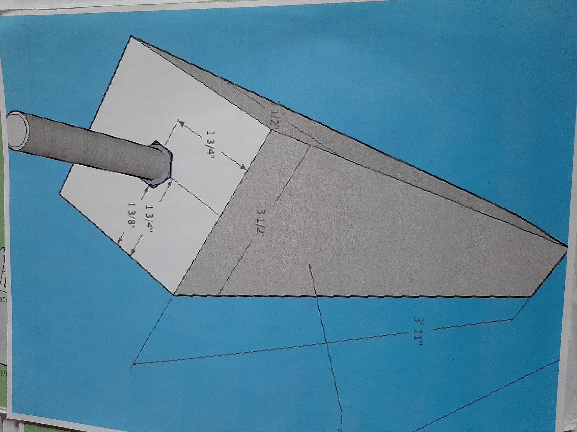 Poteau - Bois de cèdre