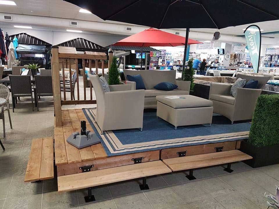 Bois traité - Terrasse de 8'x12'