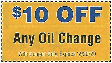 Oil Change Discount — York, PA — Witmer Automotive