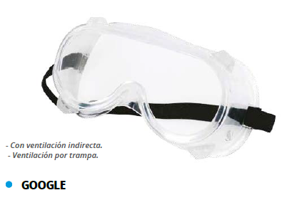 GOGGLE AL220 VENTILACION DIRECTA