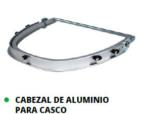 CABEZAL DE ALUMINIO PARA CASCO