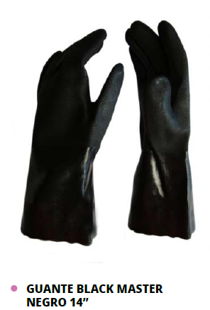 GUANTE BLACK MASTER NEGRO 14”