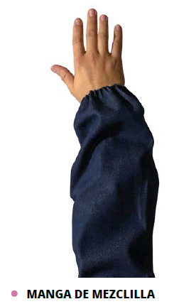MANGA DE MEZCLILLA