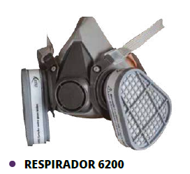RESPIRADOR 6200