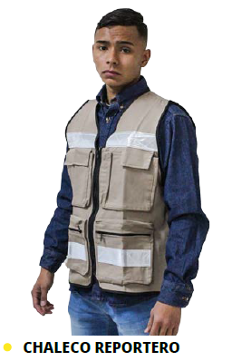 CHALECO REPORTERO