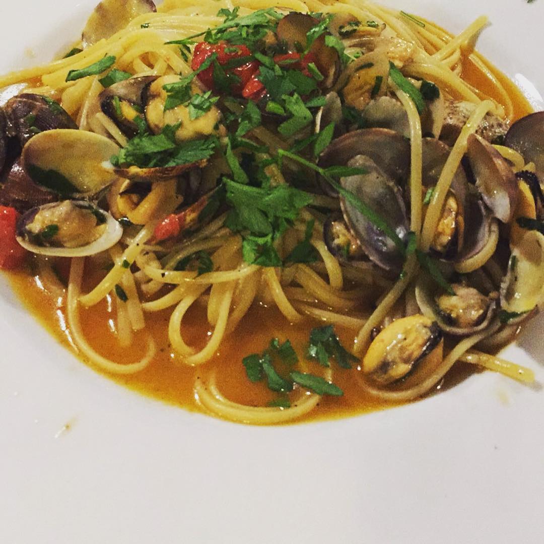 Spaghetti con vongole e cozze