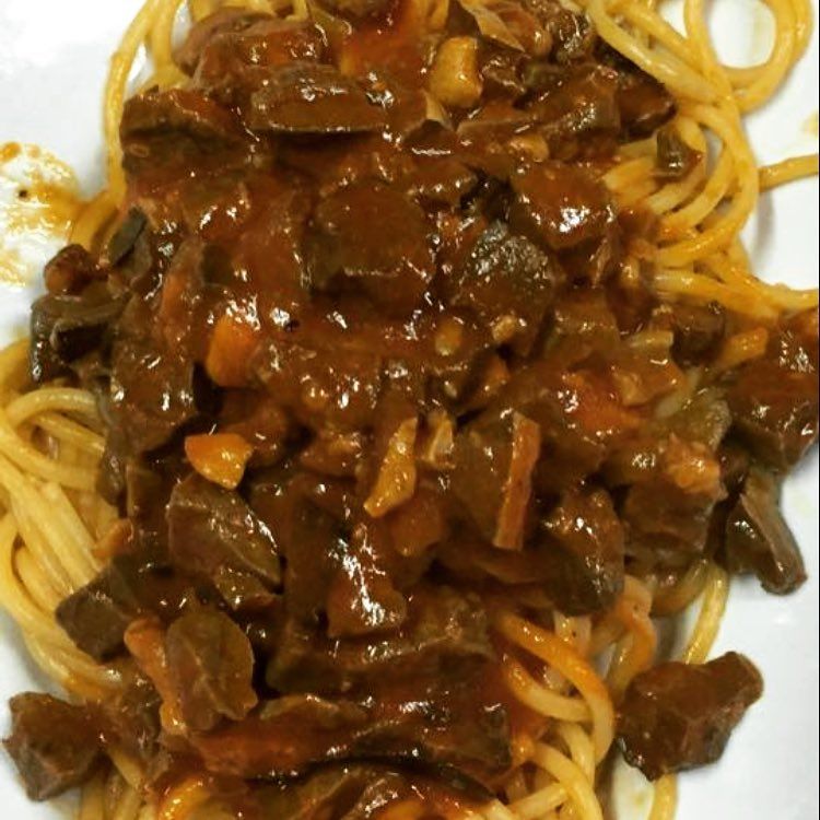 Spaghetti al ragù di cinghiale