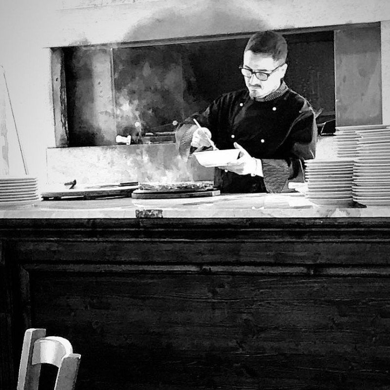 Cuoco di un ristorante