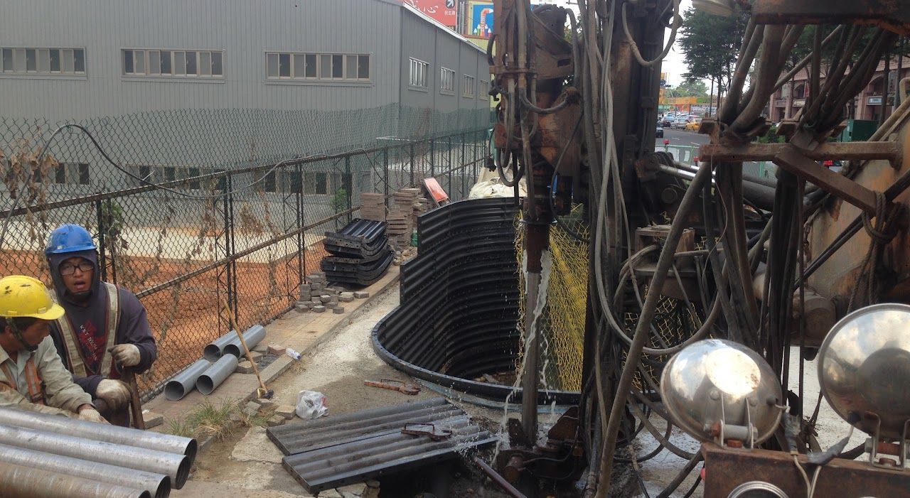 鑽堡馬歇爾管 引孔 濕式引孔