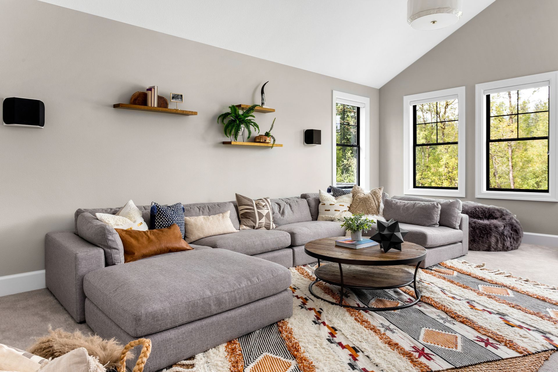 Living Room After A Thorough Cleaning — Olathe, KS — Yogi House Keeping LLC
