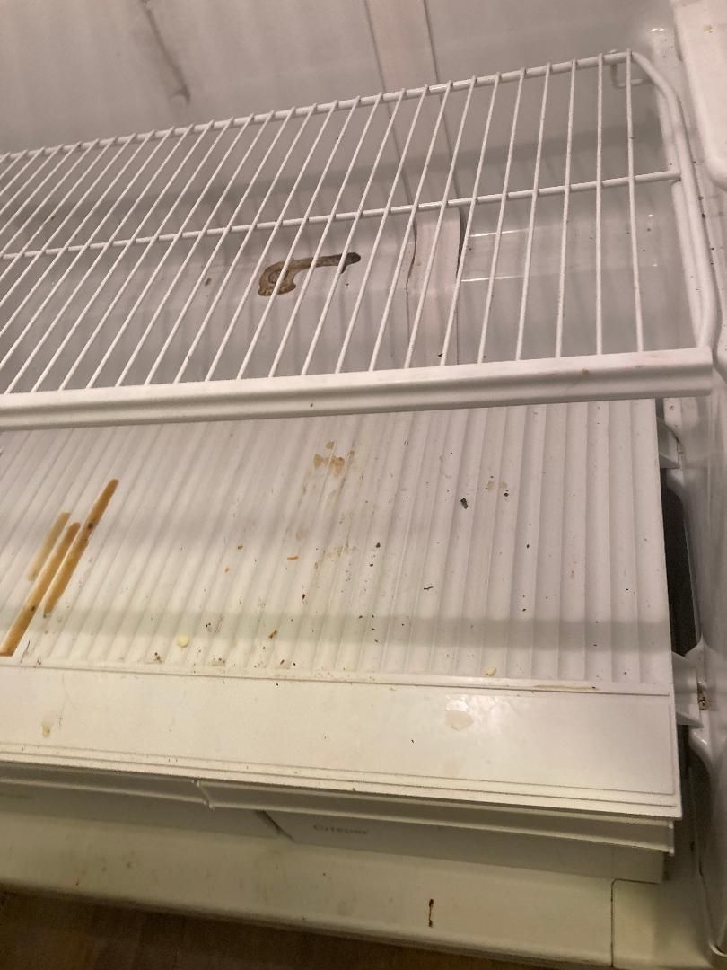 Refrigirator Before — Olathe, KS — Yogi House Keeping LLC