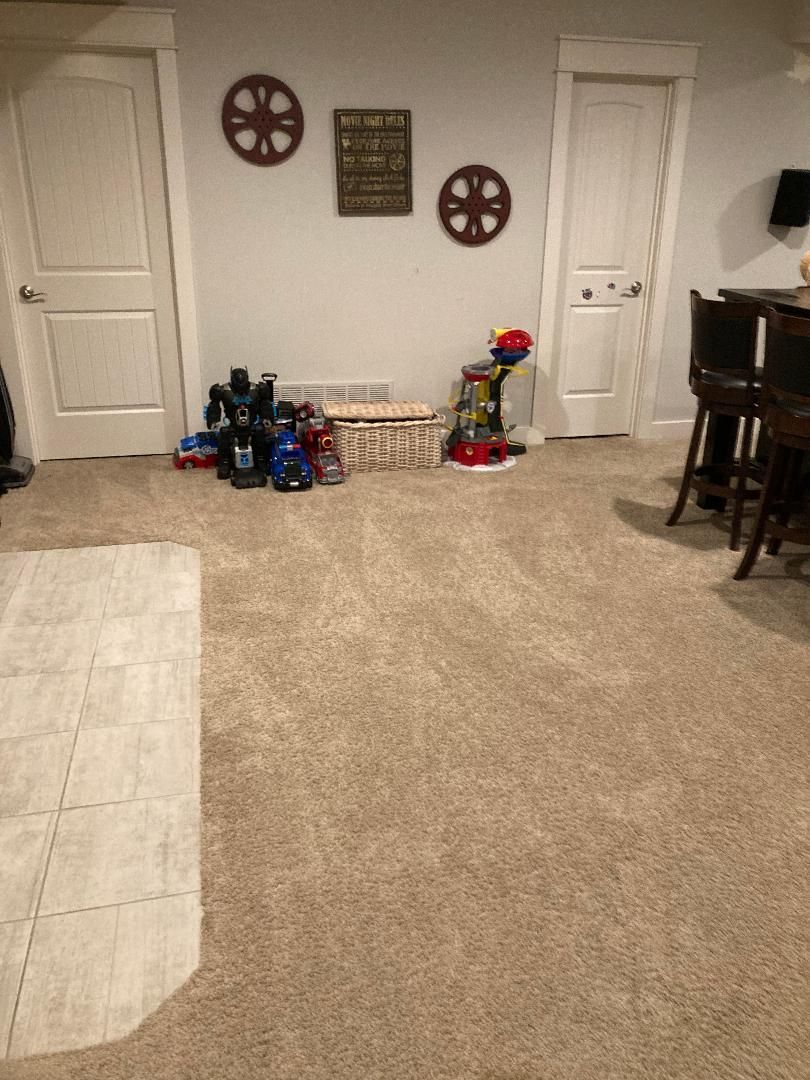Living Room After — Olathe, KS — Yogi House Keeping LLC