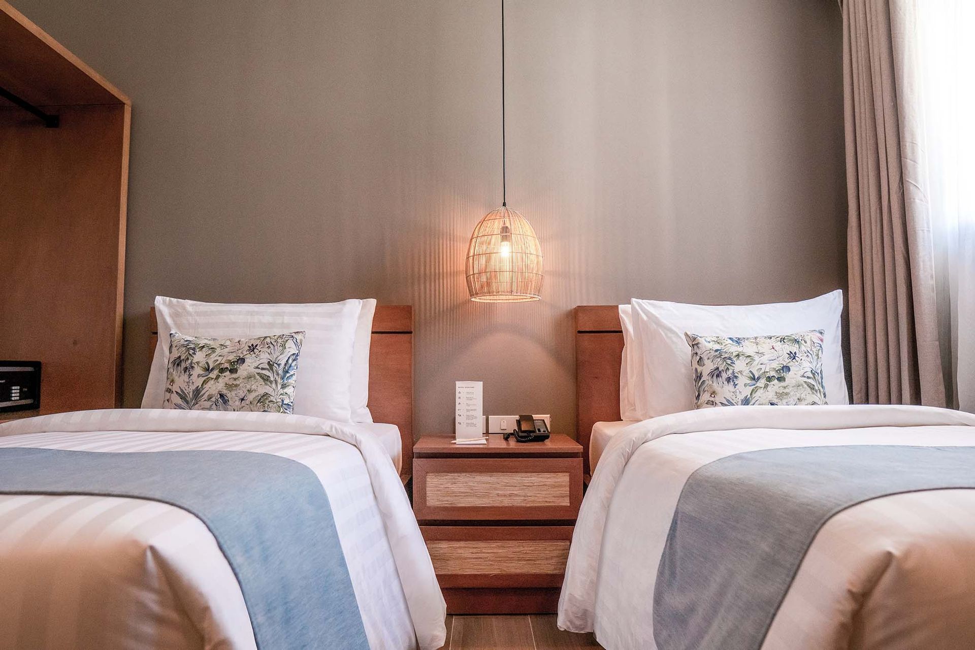 Experience comfort in our superior twin room