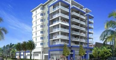An Artist's Impression of A Tall Building with Balconies — Nambucca Plumbing in Nambucca Heads, NSW